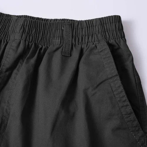 Vista 4 de Pantalones cargo casuales para hombre, pantalones de senderismo al aire libre, pantalones deportivos ligeros de retazos, pantalones de trabajo