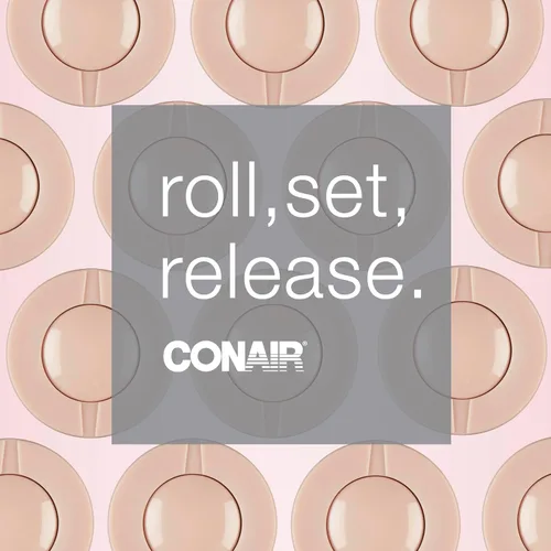 Vista 7 de Conair Rollos para volumen con calor instantáneo, Blanco