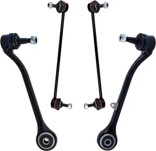 Vista 26 de Detroit Axle - 4 piezas de brazos de control traseros para Ford C-Max, Focus, Mazda 3 5, Volvo C30, C70, S40, V50, 4 brazos de control superiores e