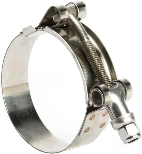 Vista 4 de ISPINNER Paquete de 2 abrazaderas de manguera con perno en T de 1 pulgada de acero inoxidable, rango de abrazadera 32-37 mm para manguera de ID de 1