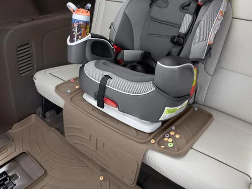 Vista 3 de WeatherTech Protector de asiento de coche infantil, negro