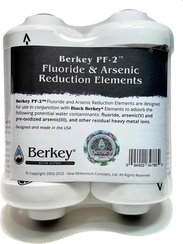 Vista 2 de Berkey Elementos auténticos de reducción de fluoruro y arsénico Berkey PF-2 (conjunto de 2 elementos)