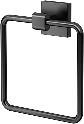 Vista 14 de Gatco 5672 Anillo de toalla acampanado, latón cepillado negro mate combo