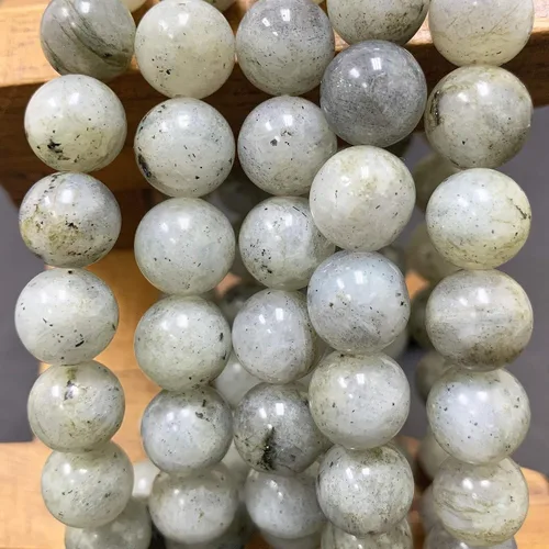 Vista 487 de Gem Avenue Handmade Round Bead Stretch Bracelet Unisex Natural Stone Beaded Jewelry for Men & Women, Elastic Wristband for Daily Wear