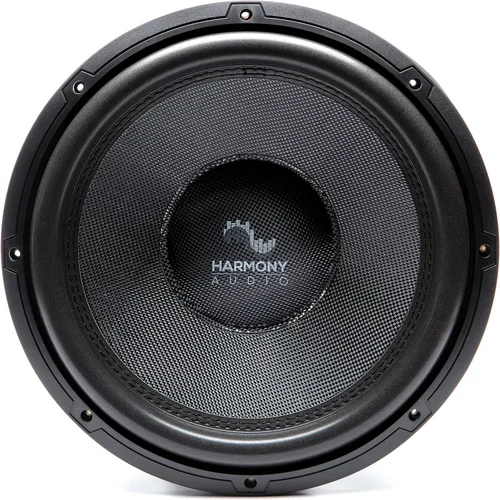 Vista 12 de Harmony Audio HA-C152 Car Stereo Competition Carbon 15" Sub 2800W Dual 2 Ohm Subwoofer Nuevo