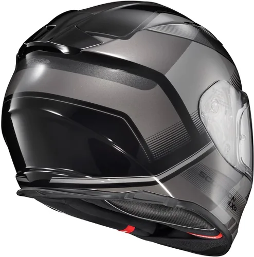 Vista 5 de ScorpionEXO Ryzer - Casco integral de motocicleta con visera Pinlock Ready con bolsillos para altavoz integrados, aprobado por DOT ECE