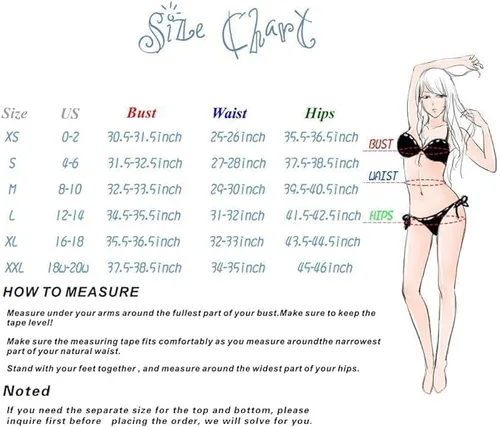 Vista 7 de SHEKINI Traje de baño de dos piezas con realce para mujer, traje de baño cruzado cruzado