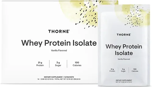 Vista 11 de THORNE - Proteína de suero aislada - 21 gramos de proteína de suero fácil de digerir en polvo - Certificado NSF para el deporte - Chocolate - 14.79