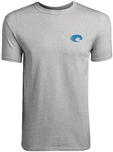 Vista 5 de Costa Del Mar Mossy Oak Coastal - Camiseta de manga corta con cuello redondo para hombre