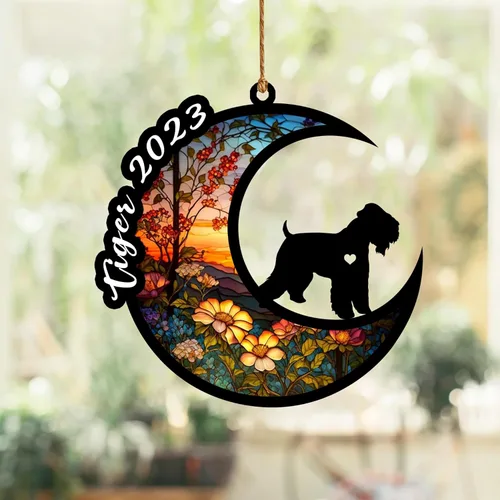 Vista 76 de Atrapasoles conmemorativo para perros, regalo de condolencia de perro de la pérdida del bulldog americano, regalos conmemorativos para los amantes