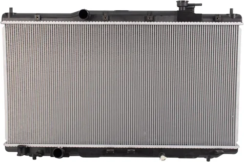 Vista 113 de TRQ Radiador de núcleo de aluminio de 1 fila Compatible con Subaru WRX STI 2.5L Turbo AWD 2015-2020