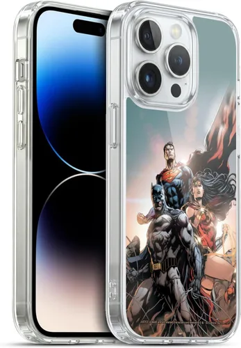 Vista 8 de Head Case Designs Funda de gel con licencia oficial de la Liga de la Justicia DC Comics #10 Darkseid War Comic Book Cover