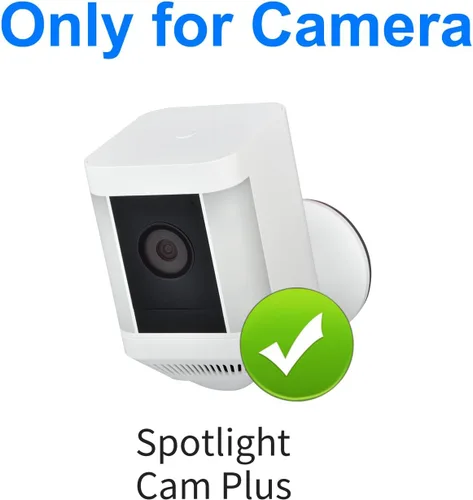 Vista 3 de Prestantious Funda protectora de plástico para Spotlight Cam Plus, soporte de montaje en pared, funda para protección de la cámara contra el sol