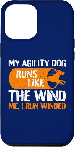 Vista 6 de iPhone 14 Dog Agility Handler - My Dog Runs - Funny Dog Agility Case