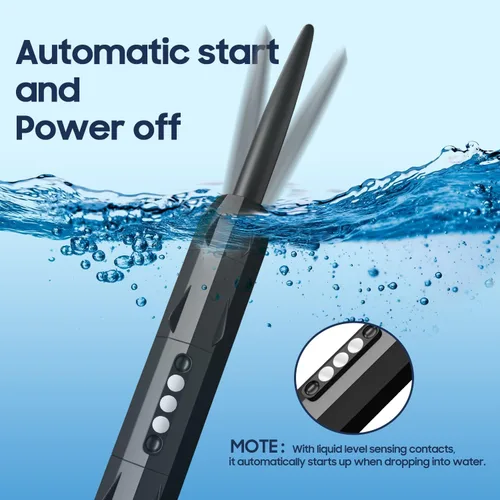 Vista 10 de Señuelo inteligente robótico para pesca, señuelos eléctricos de pesca Wobbler recargable por USB, cebo de natación, aparejos de pesca, acción