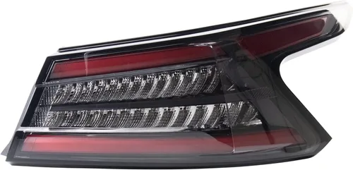Vista 17 de Ensamble de luz trasera exterior TRQ para lado del conductor izquierdo trasero. Compatible con Toyota Corolla XLE 2020, 2021, 2022 y Toyota Corolla