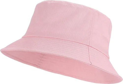 Vista 2 de Umeepar Sombrero unisex de algodón plegable para el sol, color liso para hombres y mujeres