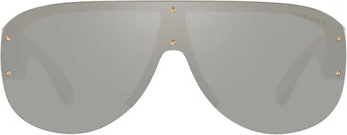 Vista 3 de Versace Gafas de sol montura gris, lentes gris-negras, 1.890in