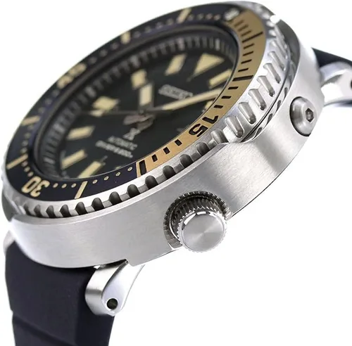 Vista 5 de Seiko Prospex SRPF81K1 - Reloj automático de buceo para hombre, modelo Safari 'Mini Tuna', Azul, Buceador