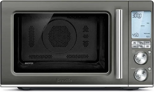 Vista 7 de Breville BMO870BSS Combi Wave 3 en 1: microondas, freidora de aire y horno de convección, de acero inoxidable cepillado 3 appliances in one device