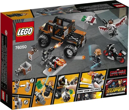 Vista 3 de LEGO Super Heroes Crossbones' Hazard Heist 76050 Kit de construcción (179 piezas)