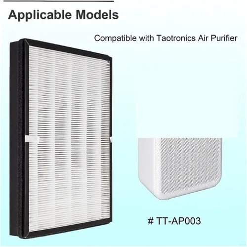 Vista 2 de Filtro del carbono H del purificador de aire, compatible para TaoTronics, TT-AP003 N58D