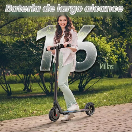 Vista 3 de Caroma Electric Scooter Adults, 350W-500W Motor, Top Speed 16/20/25 Mph & 16-30 Miles Range, Cruise Control E Scooter for Adults
