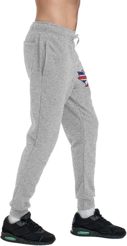 Vista 9 de British Flag Canada Maple Leaf Men's Casual Yoga Sweatpants Workout Athletic Elastic Waist Pants Outdoor Jogger Pants Black