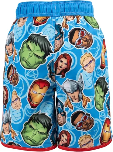 Vista 4 de Marvel Spider-Man Avengers Spidey and His Amazing Friends UPF 50+ - Traje de baño para niños pequeños y grandes
