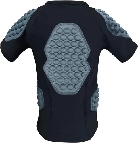 Vista 5 de Topeter Protector de pecho y costilla, camiseta protectora de paintball para niños y jóvenes