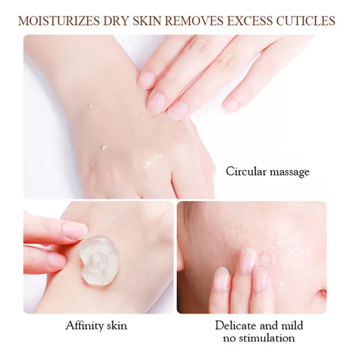 Vista 8 de AICHUN BEAUTY Peeling Gel Face Body Elimina el envejecimiento de la piel Queratina Limpieza profunda Hidratante Refresca la piel suave