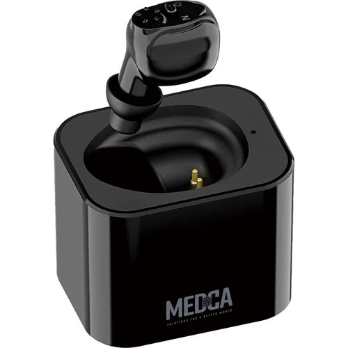 Vista 10 de MEDca ITE Mini amplificador de oído recargable Microtron Set - Tan pequeño que apenas es visible - (1 par)