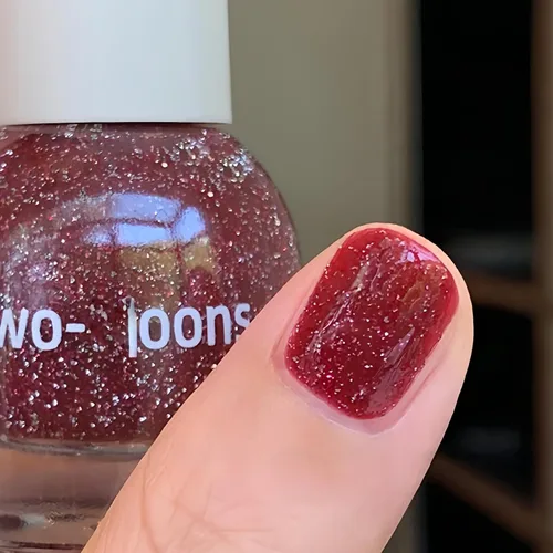 Vista 13 de Esmalte de uñas a base de agua Aurora verde brillante, esmalte de uñas con efecto cromado iridiscente, esmalte de uñas no tóxico para mujeres