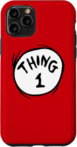 Vista 29 de Dr. Seuss Funda con emblema Thing 1 para iPhone 17