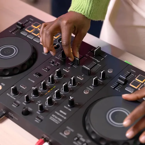 Vista 5 de Pioneer DDJ-FLX4 - Controlador de DJ con auriculares Studio DJ