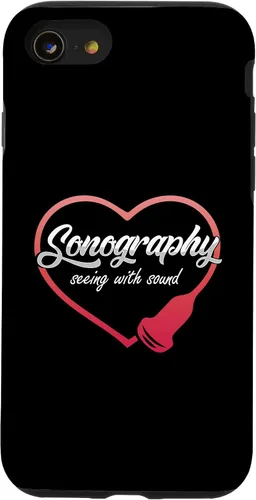 Vista 18 de Sonography Seeing with Sound Ultrasonido Ecografía Medicina Case para iPhone 17