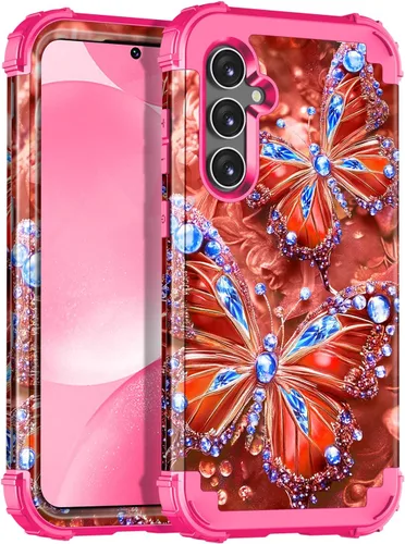 Vista 13 de Hekodonk Funda para Galaxy A15 5G, tres capas de alta resistencia a prueba de golpes, plástico duro+silicona suave, funda protectora de cuerpo Todo