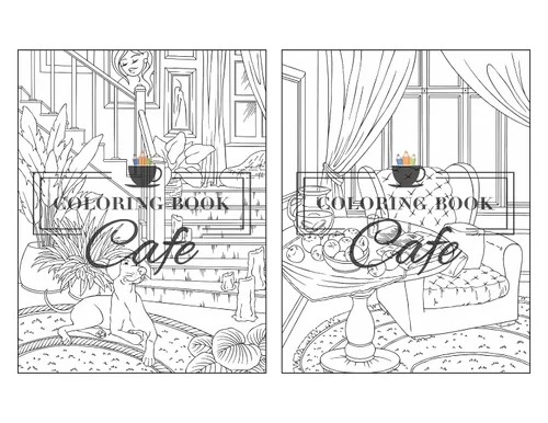 Vista 5 de Home Sweet Home Coloring Book for Adults Fun and Relaxing Interior Home Designs with Beautifully Furnished Rooms and Welcoming Outdoor Spaces