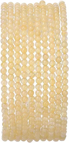 Vista 67 de BEADIA Cuentas redondas de jade africano natural de piedra suelta semipreciosas para hacer joyas 4MM 38cm/hebra