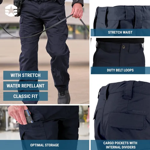 Vista 26 de Propper Pantalón Kinetic para hombre Negro