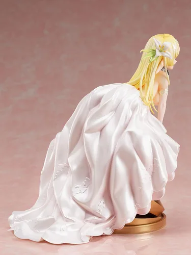 Vista 3 de FuRyu How NOT to Summon a Demon Lord: Shera (versión de boda) Figura de PVC a escala 1:7, multicolor, 8 pulgadas
