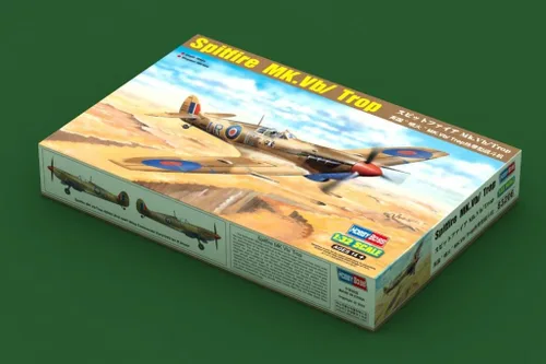Vista 2 de Hobby Boss Spitfire Mk.Vb/Trop Kit de construcción de modelos de avión