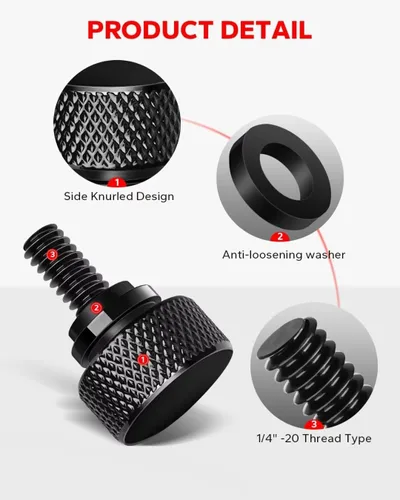 Vista 7 de Amazicha - Tornillo de asiento de acero inoxidable 304 negro brillante compatible con Harley Davidson 1996-2025