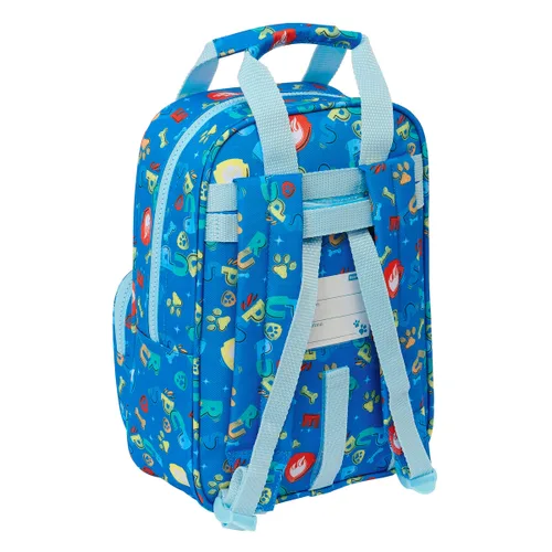 Vista 3 de Mochila Escolar The Paw Patrol Pups rule Azul 20 x 28 x 8 cm