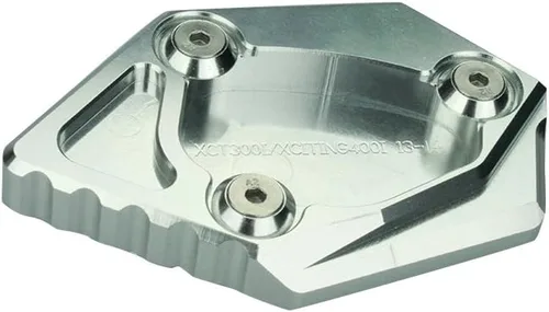 Vista 28 de Krace Soporte lateral para motocicleta, placa de ampliación de pie lateral, almohadilla de extensión para Yamaha YZF R1 2009-2016
