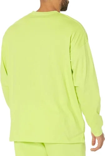 Vista 6 de Tienda Essentials Camiseta de manga larga para hombre de algodón orgánico de gran