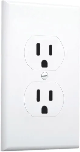 Vista 5 de Taymac 5070W Masque 2000 - Placa de pared estilo decorador de 1 banda, marco de pared pintable para interruptor de palanca, blanco (paquete de 1)