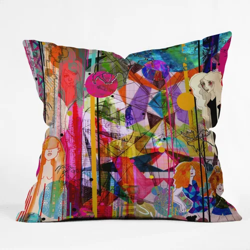 Vista 42 de Deny Designs Aimee St Hill Illustration - Almohada (18 x 18 pulgadas)