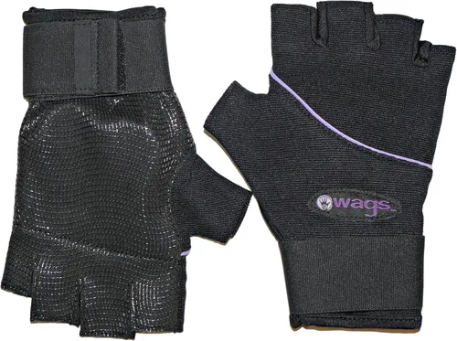 Vista 7 de WAGs Ultra Guantes de muñeca asegurados, soporte de entrenamiento para mujeres y hombres, almohadilla de gel ergonómica patentada y envoltura