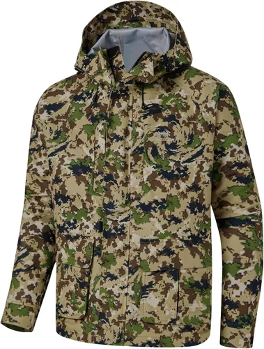 Vista 14 de BASSDASH Walker - Chaquetas transpirables e impermeables para pesca y caza con tela exterior silenciosa para hombres y mujeres en 7 tamaños